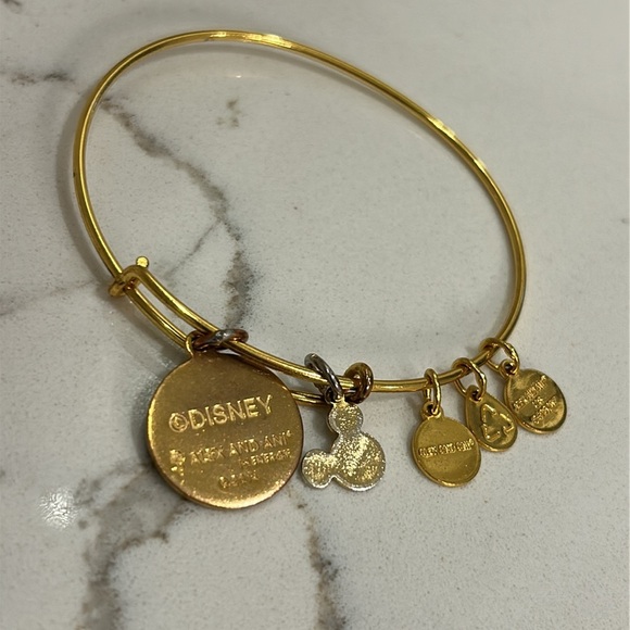 Disney Lion King Alex & Ani bracelet Hakuna Matata In Gold with Charms - Picture 5 of 5